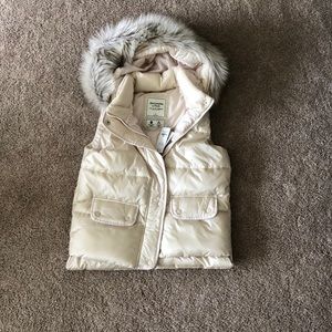 Abercrombie puffy vest. New with tags.